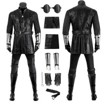 Geralt Costume Witcher 3 Wild Hunt Outfit Geralt of Rivia Cosplay Suit