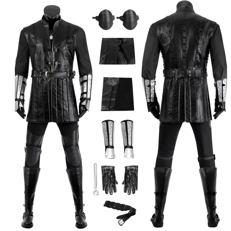 Geralt Costume Witcher 3 Wild Hunt Outfit Geralt of Rivia Cosplay Suit