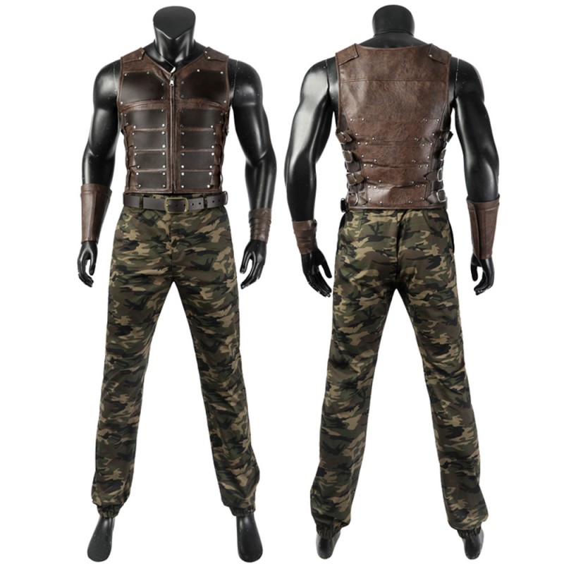 2024 Kraven Costume Kraven the Hunter Brown Halloween Cosplay Suit
