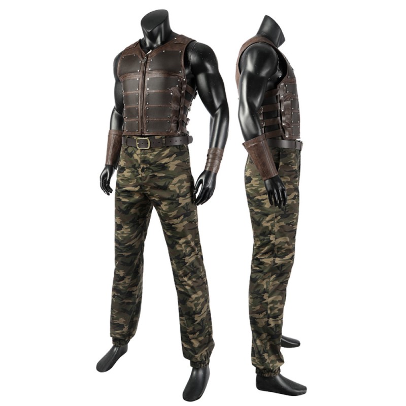 2024 Kraven Costume Kraven the Hunter Brown Halloween Cosplay Suit