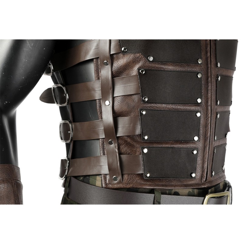 2024 Kraven Costume Kraven the Hunter Brown Halloween Cosplay Suit
