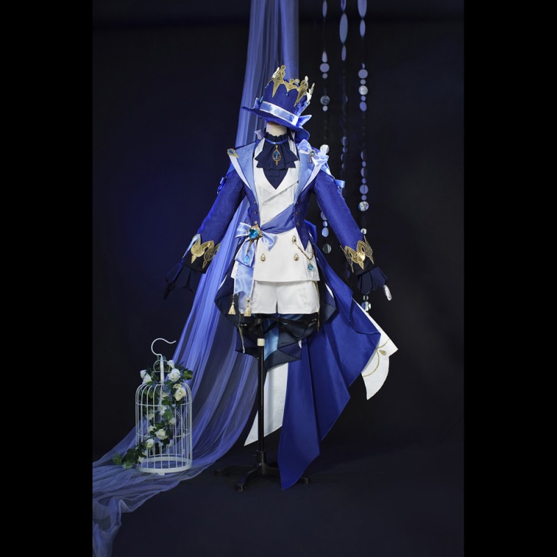 2023 Focalors Costume Game Genshin Impact Halloween Cosplay Suit