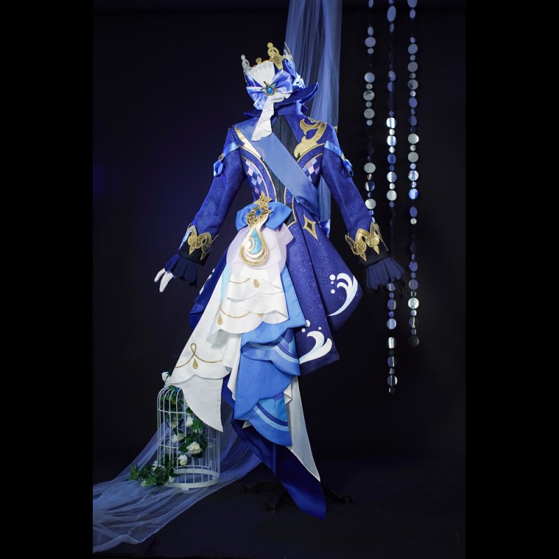 2023 Focalors Costume Game Genshin Impact Halloween Cosplay Suit