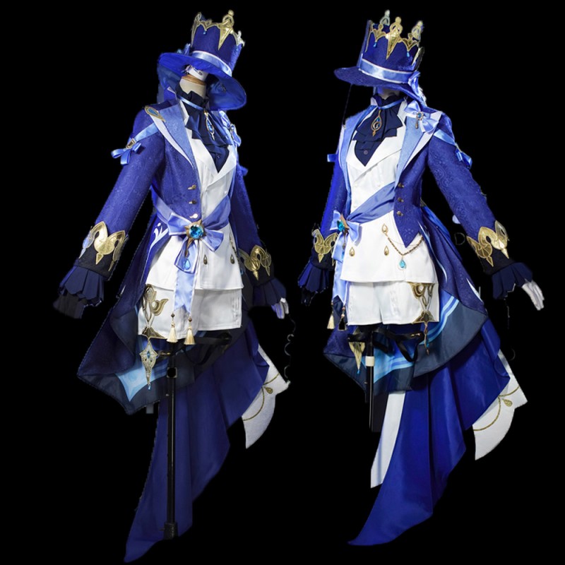 2023 Focalors Costume Game Genshin Impact Halloween Cosplay Suit