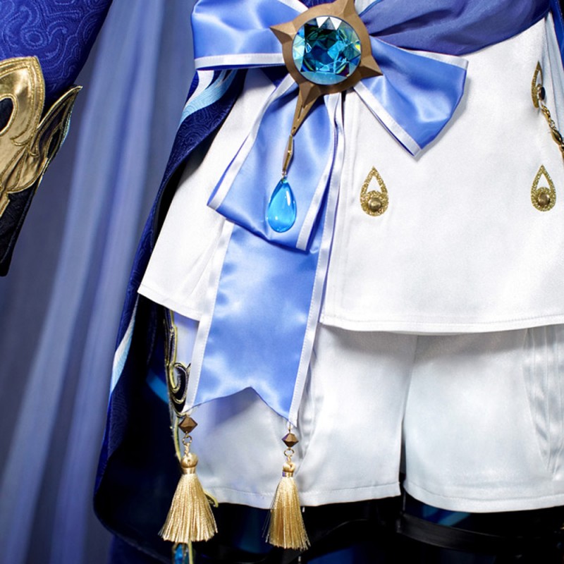 2023 Focalors Costume Game Genshin Impact Halloween Cosplay Suit