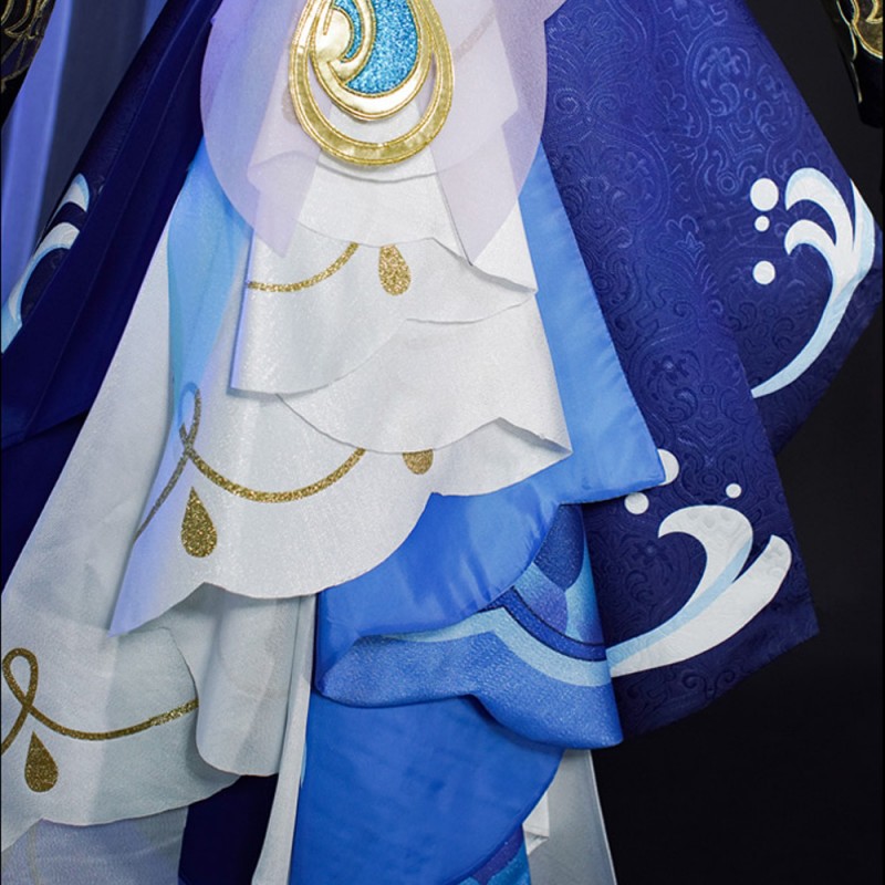 2023 Focalors Costume Game Genshin Impact Halloween Cosplay Suit