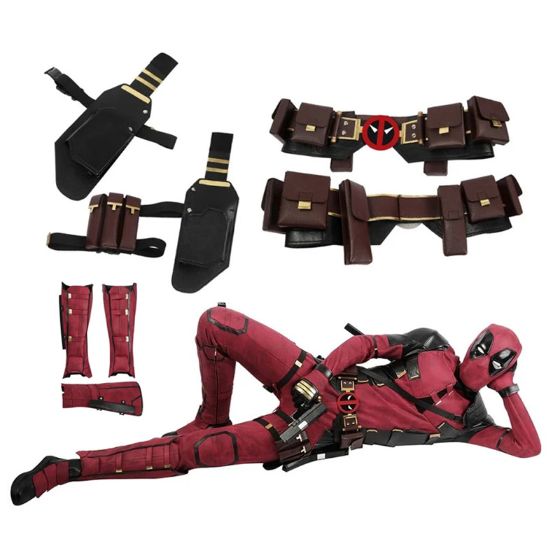 Deadpool 3 Boots Wade Wilson Shoes Deadpool Cosplay Costumes
