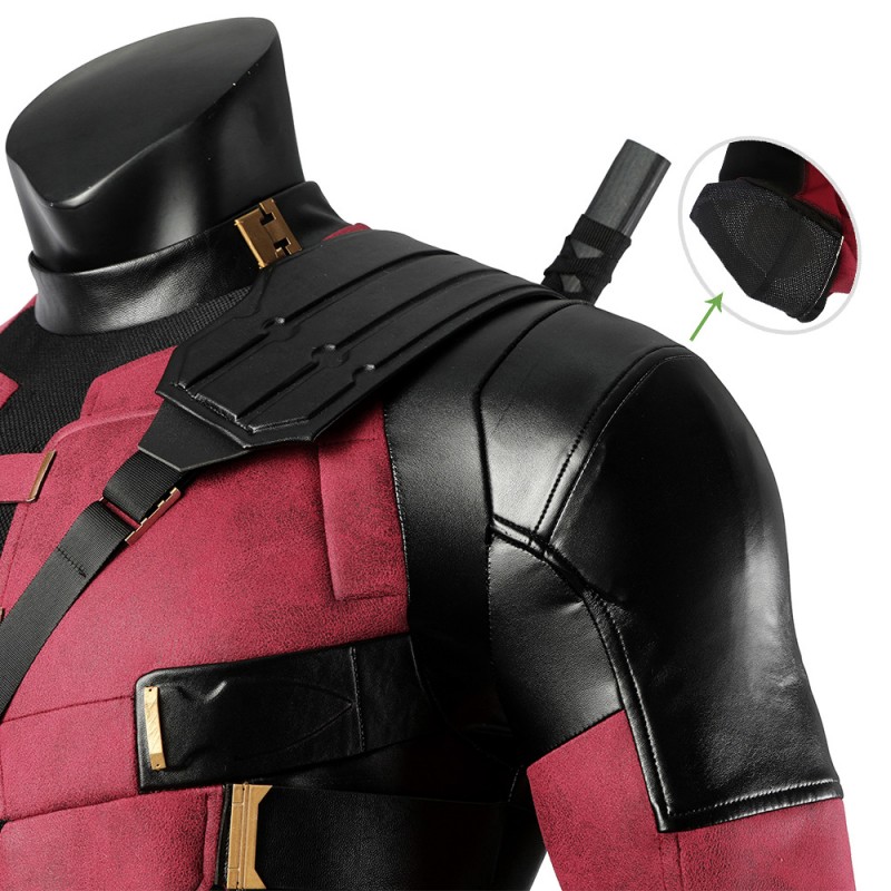Ready To Ship - Deadpool 3 Cosplay Costume Wade Wilson New Deadpool Halloween Outfits Full Set