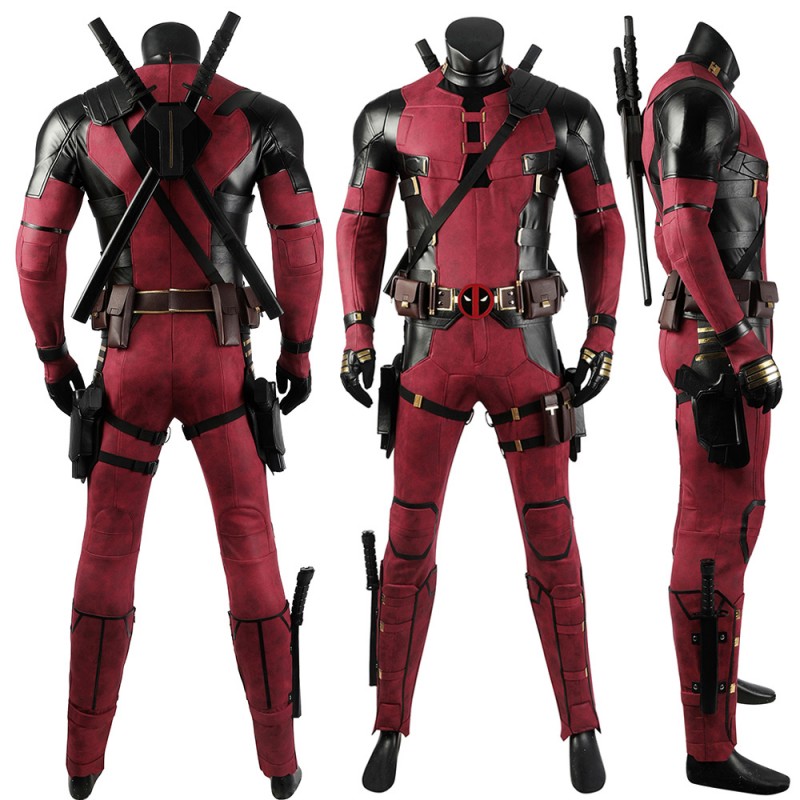 Ready To Ship - Deadpool 3 Cosplay Costume Wade Wilson New Deadpool Halloween Outfits Full Set
