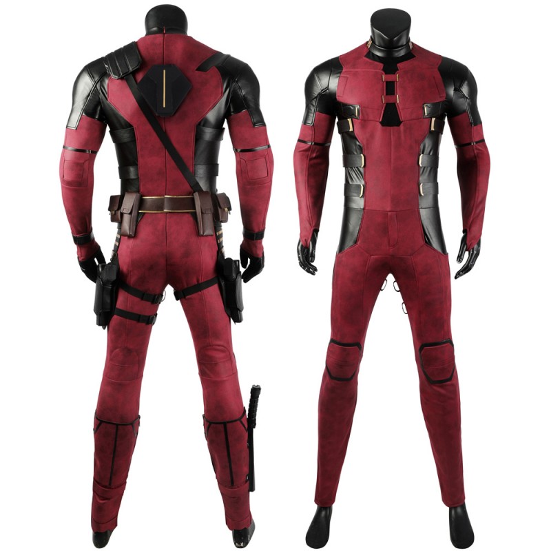 Ready To Ship - Deadpool 3 Cosplay Costume Wade Wilson New Deadpool Halloween Outfits Full Set