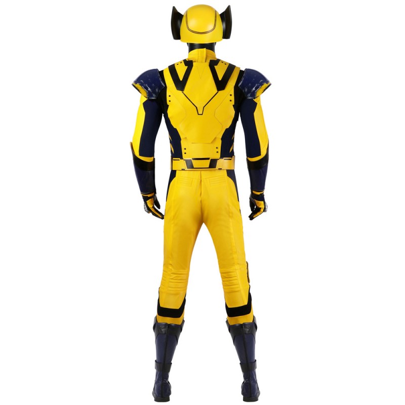 Wolverine Yellow Costume Deadpool 3 James Logan Howlett Halloween Cosplay Suit