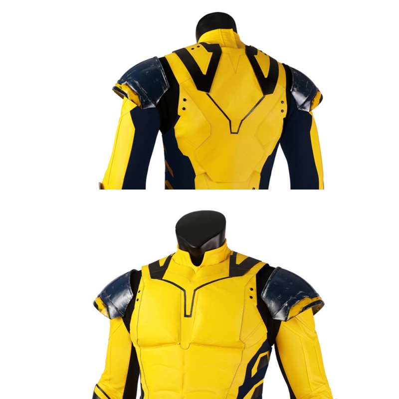 Wolverine Yellow Costume Deadpool 3 James Logan Howlett Halloween Cosplay Suit