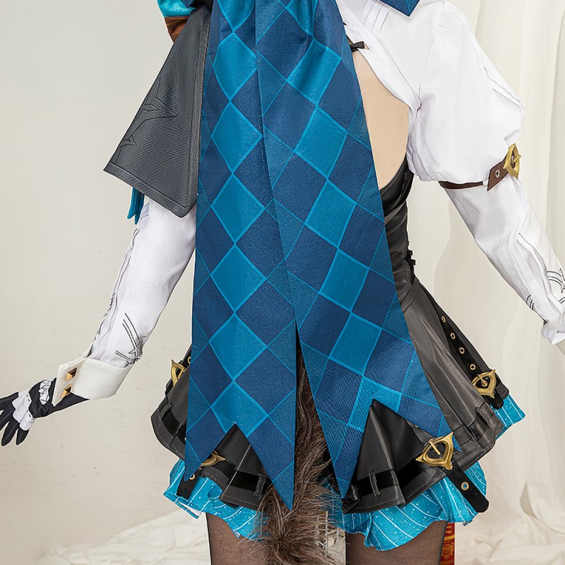 Genshin Impact Cosplay Costumes Lynette Outfits