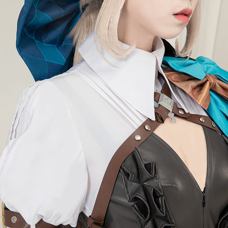 Genshin Impact Cosplay Costumes Lynette Outfits