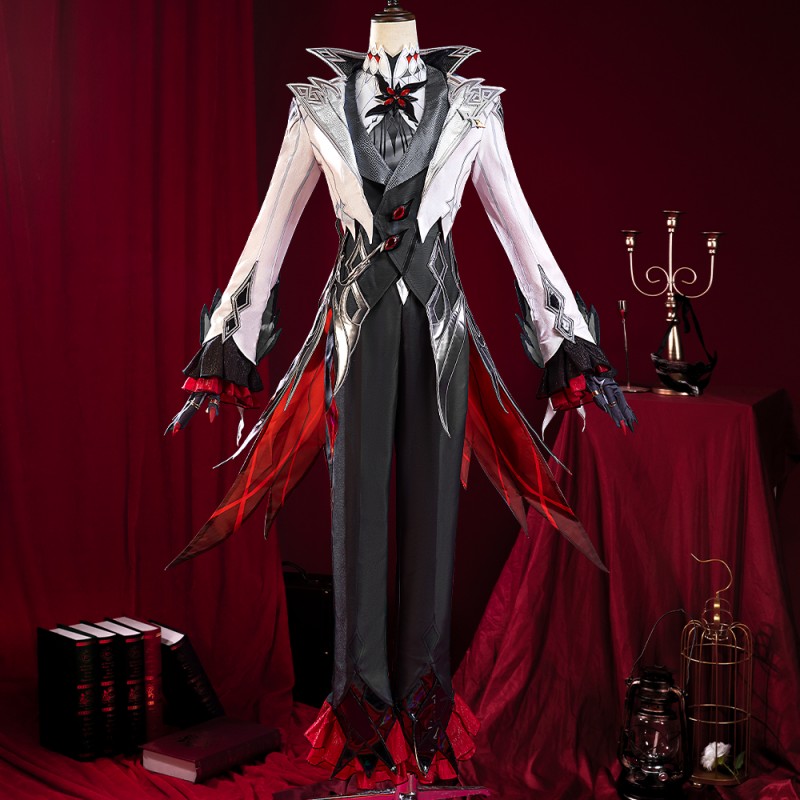 Arlecchino Costume Genshin Impact Female Cosplay Outfit