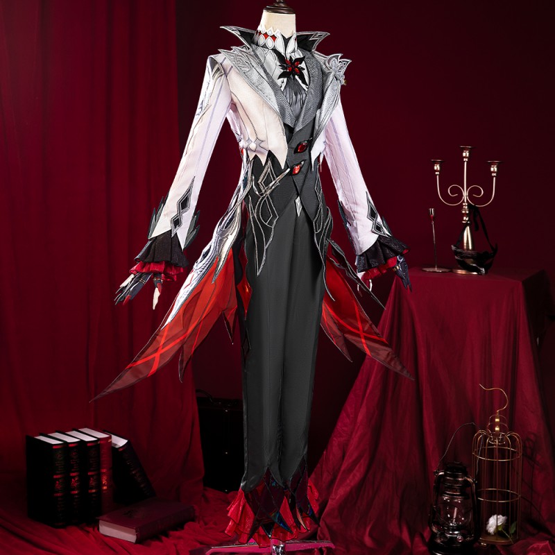 Arlecchino Costume Genshin Impact Female Cosplay Outfit