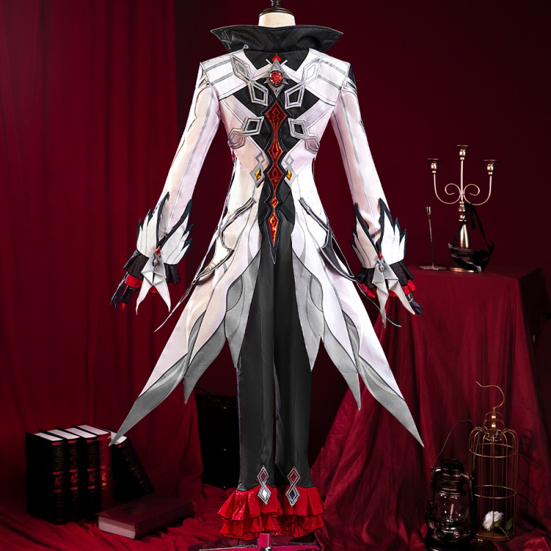 Arlecchino Costume Genshin Impact Female Cosplay Outfit