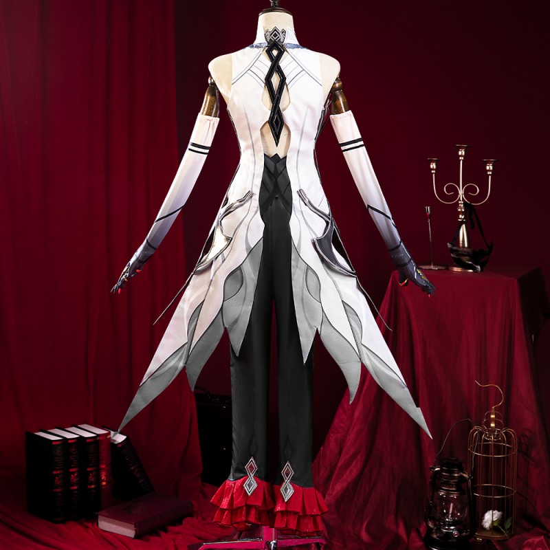 Arlecchino Costume Genshin Impact Female Cosplay Outfit
