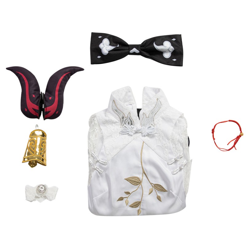 Ganyu Halloween Costume Genshin Impact Heytea Cosplay Suit