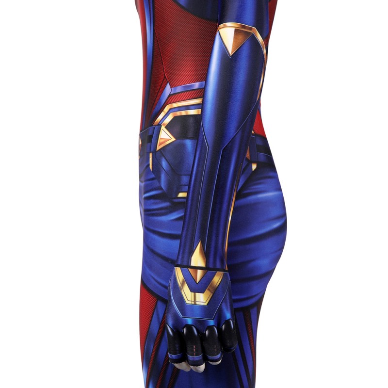 2023 Captain Marvel Jumpsuit Avengers Endgame Carol Danvers Cosplay Costumes