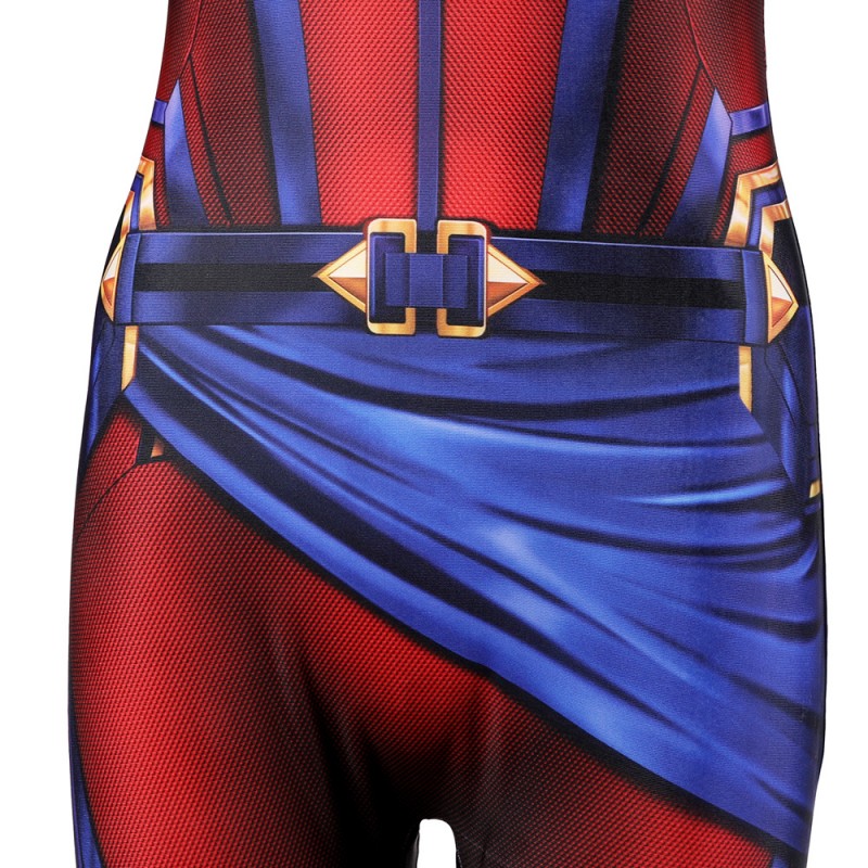 2023 Captain Marvel Jumpsuit Avengers Endgame Carol Danvers Cosplay Costumes