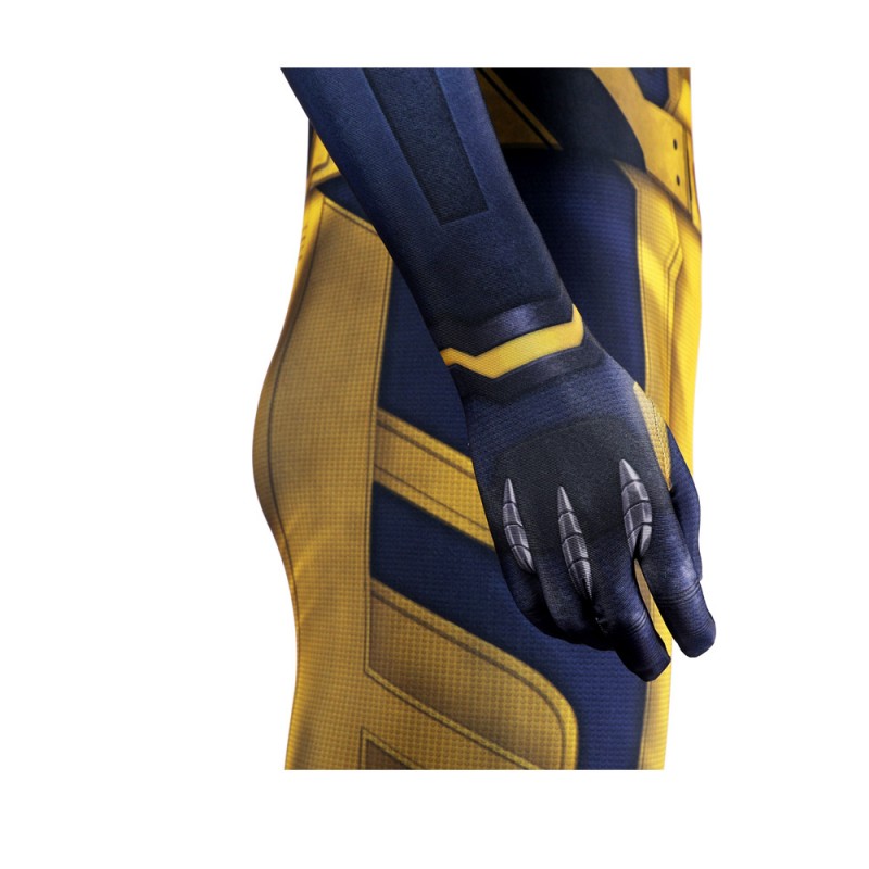 Wolverine Jumpsuit Deadpool 3 Yellow Cosplay Costumes