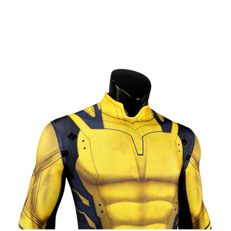 Wolverine Jumpsuit Deadpool 3 Yellow Cosplay Costumes