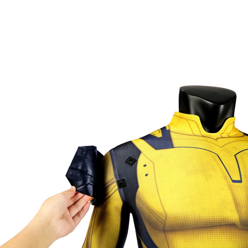 Wolverine Jumpsuit Deadpool 3 Yellow Cosplay Costumes