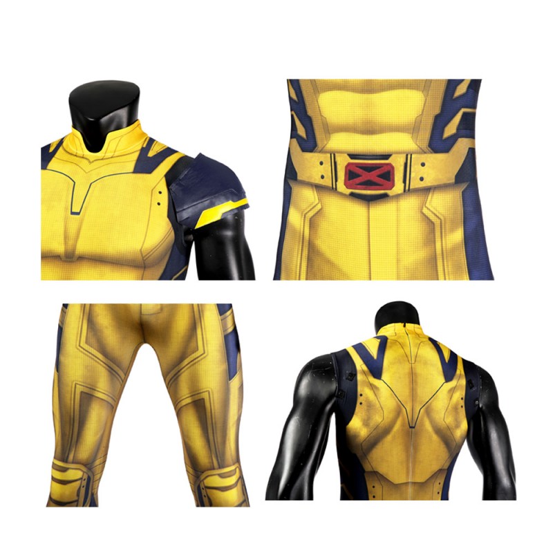 Deadpool 3 Wolverine Jumpsuit 2024 Deadpool Wolverine Cosplay Costumes