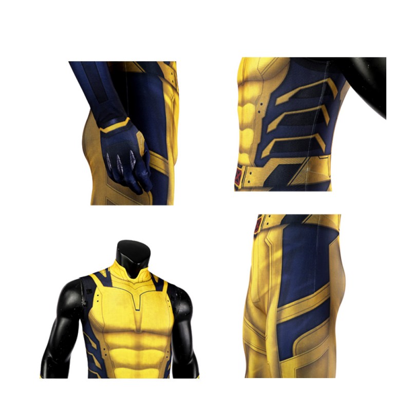 Deadpool 3 Wolverine Jumpsuit 2024 Deadpool Wolverine Cosplay Costumes