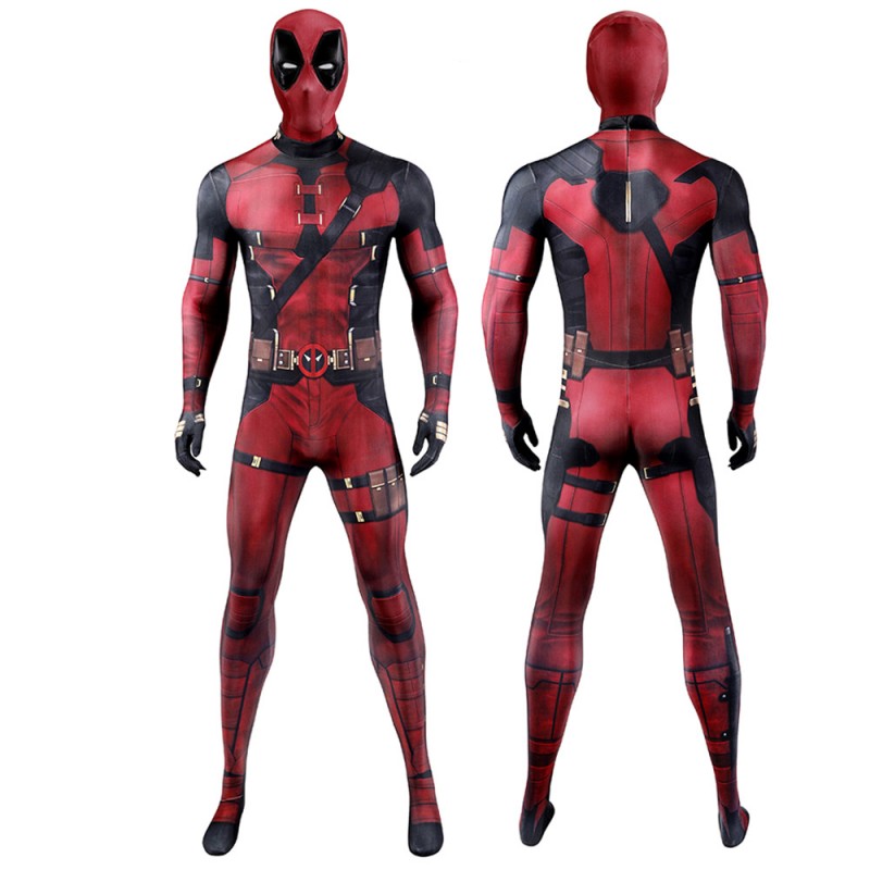 Deadpool 3 Costume Wade Wilson Cosplay Jumpsuit Champion Cosplay