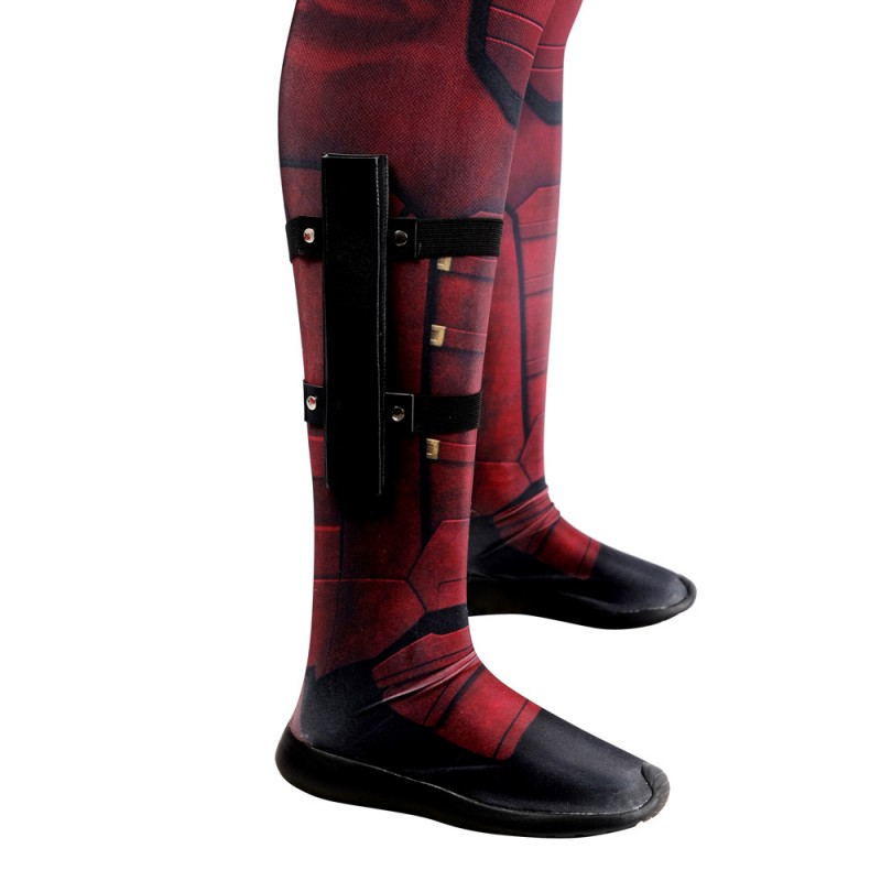 Wade Wilson Jumpsuit Deadpool 3 Cosplay Costume With Accessories