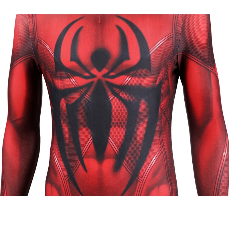 Scarlet Spider Ben Reilly Jumpsuit Spider-Man Across The Spider-Verse Cosplay Costumes