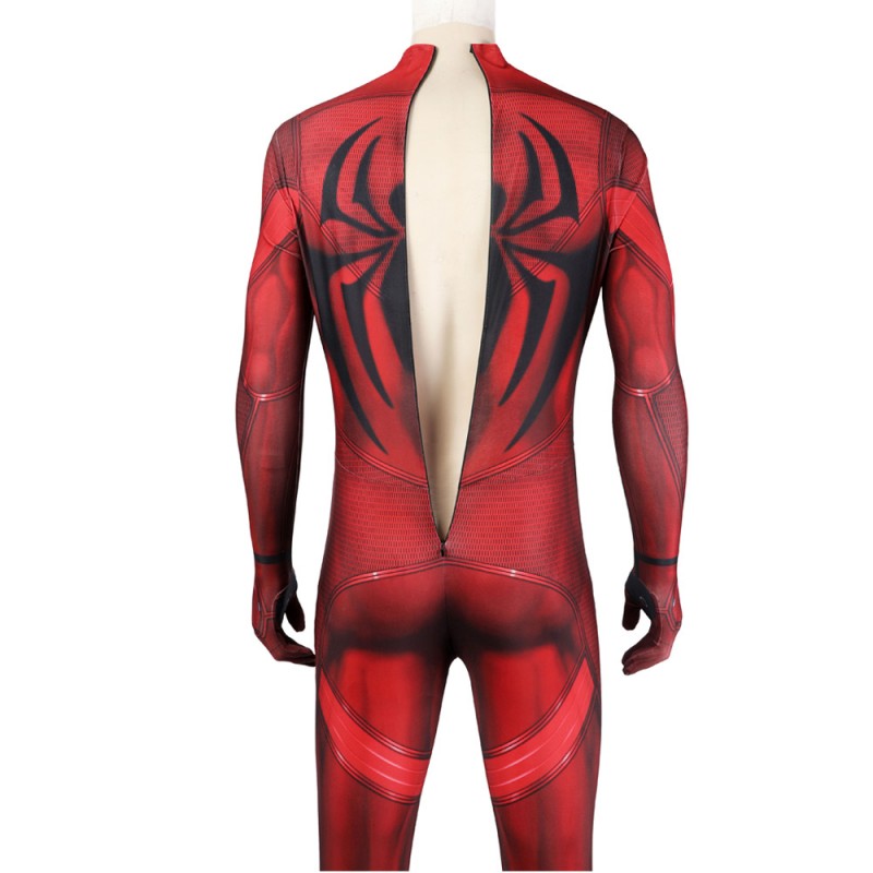 Scarlet Spider Ben Reilly Jumpsuit Spider-Man Across The Spider-Verse Cosplay Costumes