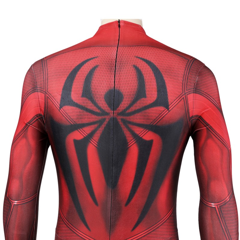 Scarlet Spider Ben Reilly Jumpsuit Spider-Man Across The Spider-Verse Cosplay Costumes