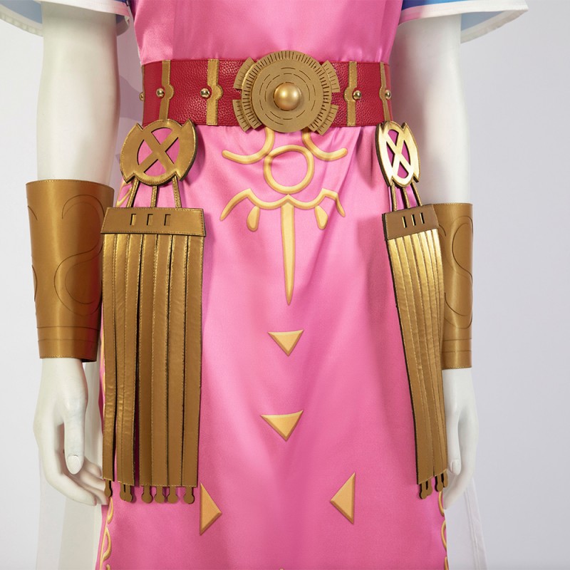 New Princess Zelda Costume Super Smash Bros Cosplay Suit The Legend of Zelda Dress