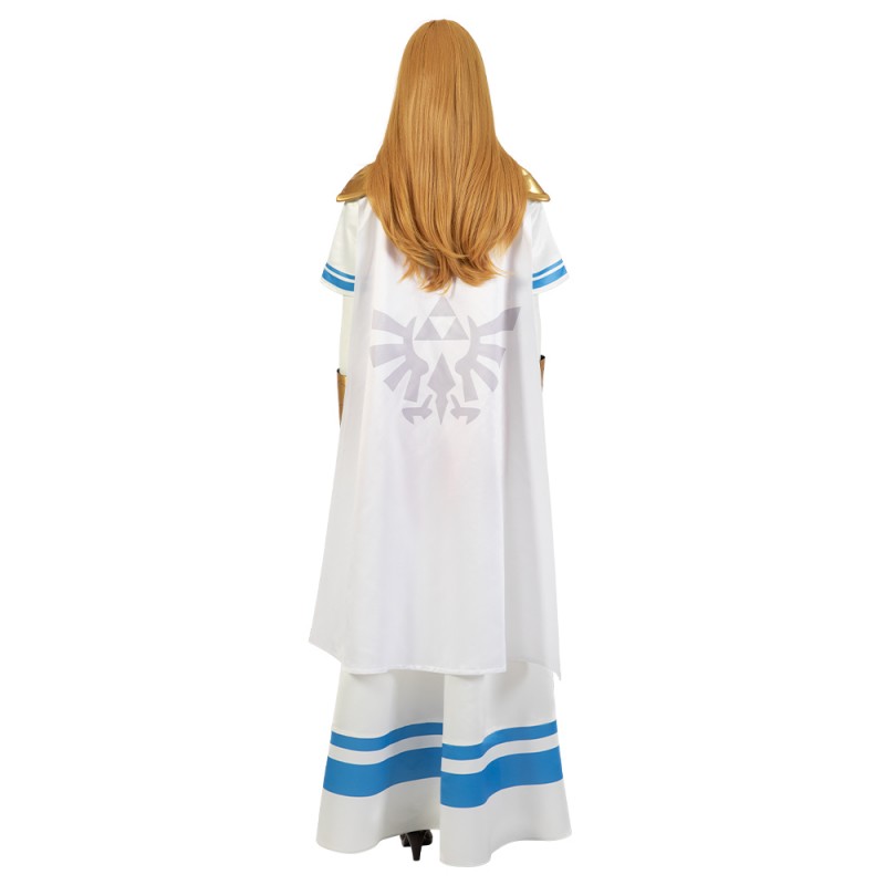 New Princess Zelda Costume Super Smash Bros Cosplay Suit The Legend of Zelda Dress