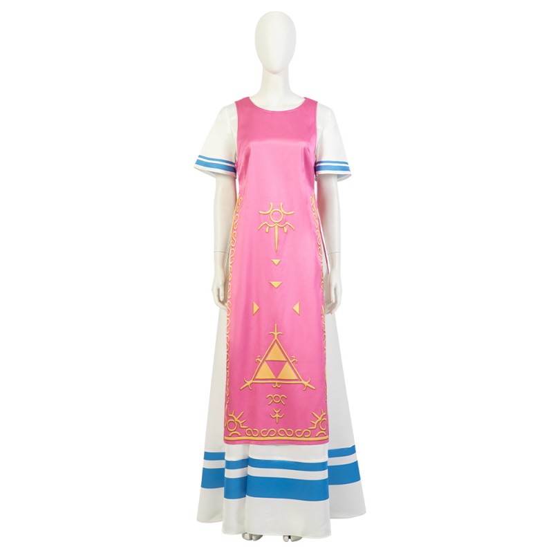 New Princess Zelda Costume Super Smash Bros Cosplay Suit The Legend of Zelda Dress