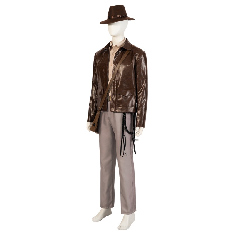 Indiana Jones 5 Cosplay Costume Indiana Jones and The Dial of Destiny Halloween Suit