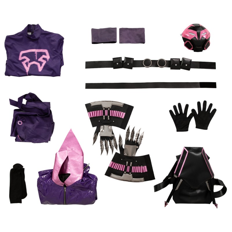 The Prowler Miles Morales Costume Spider-Man Into the Spider-Verse Cosplay Suit