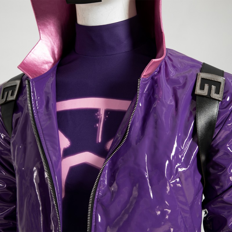 The Prowler Miles Morales Costume Spider-Man Into the Spider-Verse Cosplay Suit