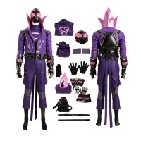 The Prowler Miles Morales Costume Spider-Man Into the Spider-Verse Cosplay Suit