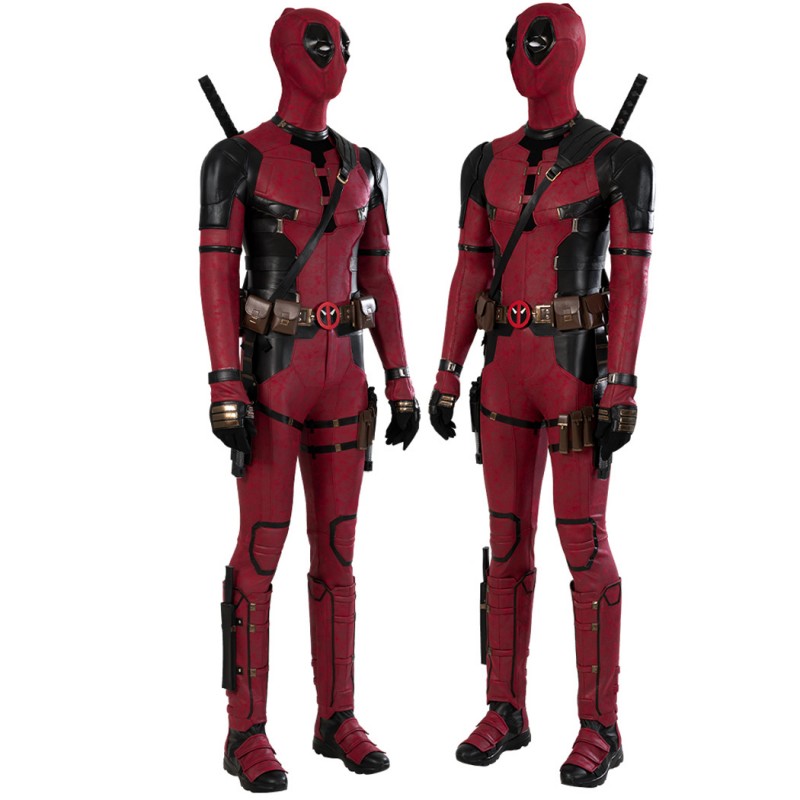 Deadpool 3 Halloween Costume 2024 Deadpool Wade Wilson Cosplay Suit