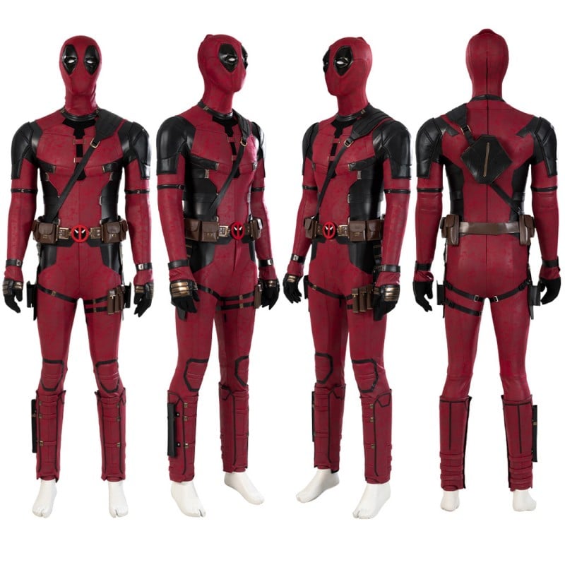 Deadpool 3 Halloween Costume 2024 Deadpool Wade Wilson Cosplay Suit