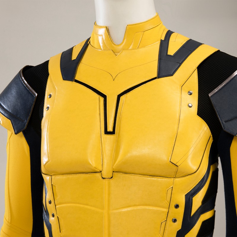 Deadpool 3 Wolverine Costume Logan Yellow Male Halloween Cosplay Suit