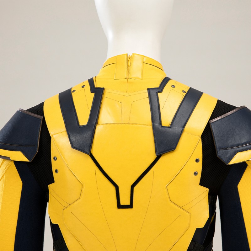 Deadpool 3 Wolverine Costume Logan Yellow Male Halloween Cosplay Suit