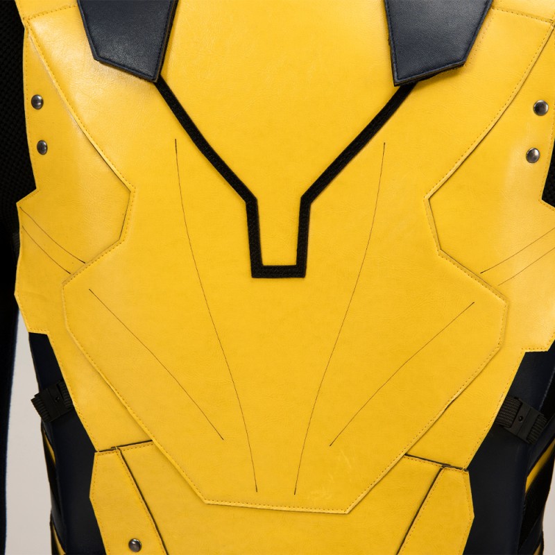 Deadpool 3 Wolverine Costume Logan Yellow Male Halloween Cosplay Suit