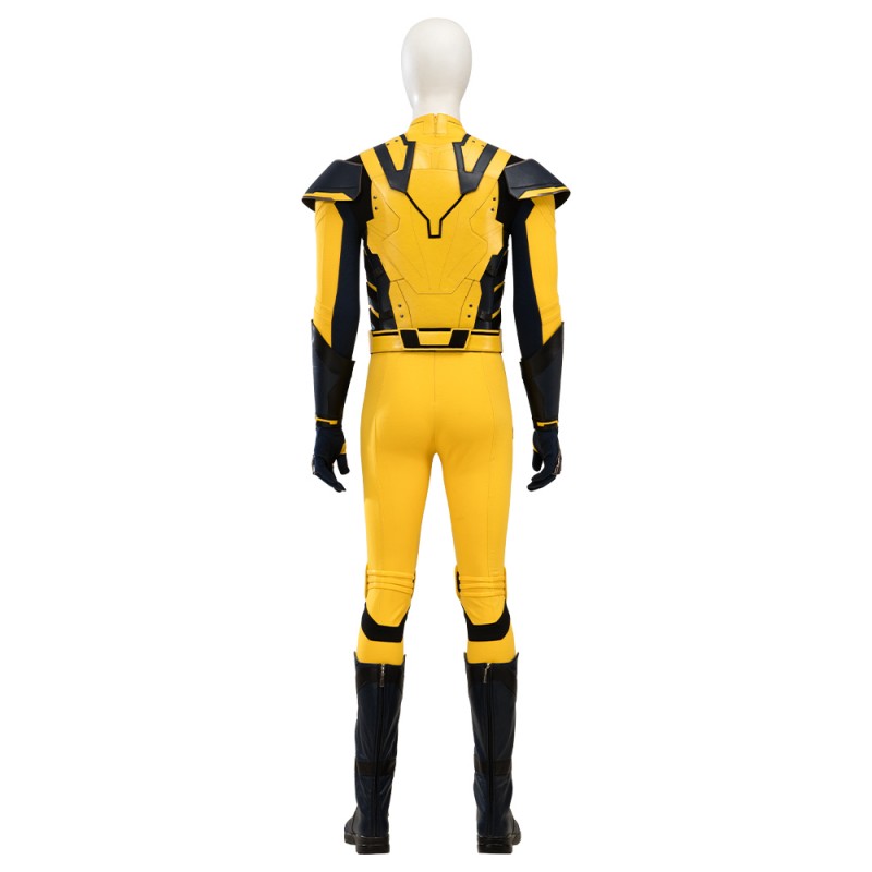 Deadpool 3 Wolverine Costume Logan Yellow Male Halloween Cosplay Suit