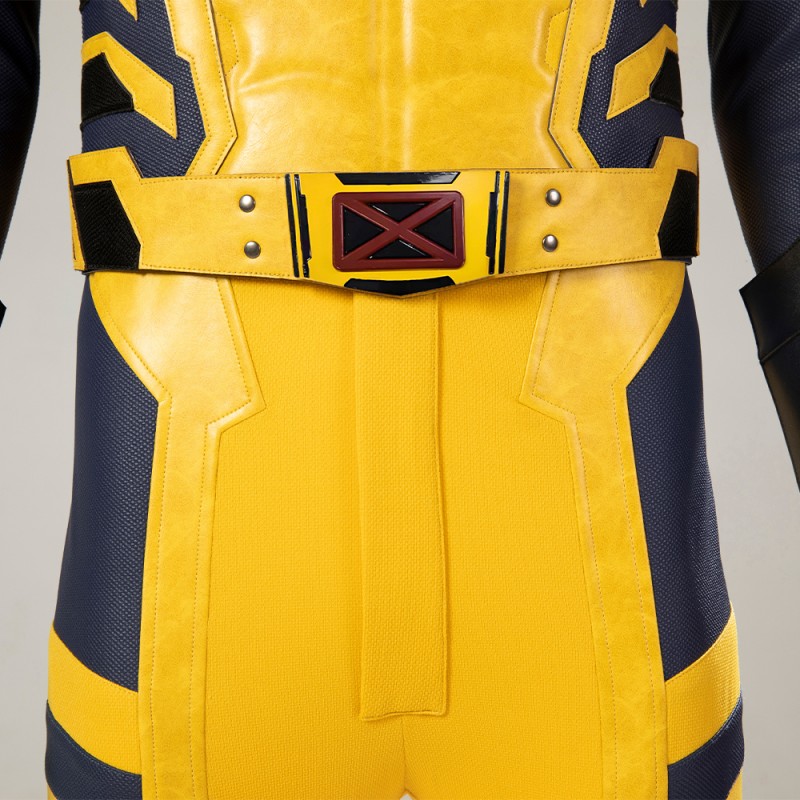 Deadpool 3 Wolverine Costume Logan Yellow Male Halloween Cosplay Suit