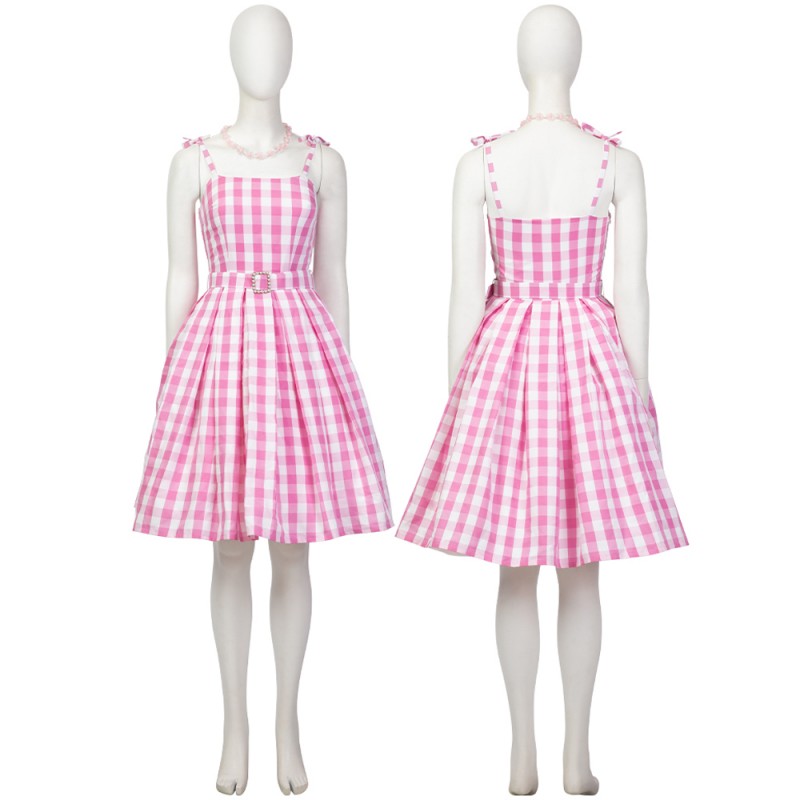 2023 Doll Film Babi Halloween Costume Margot Robbie Cosplay Suit Pink Skirt